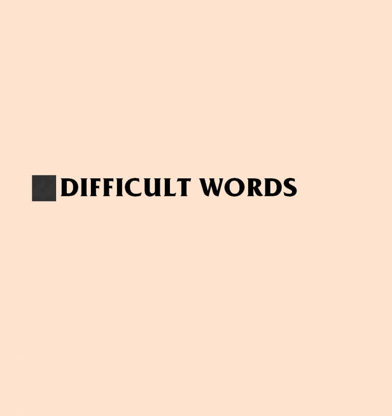 Easy tips to remember the difficult words in English