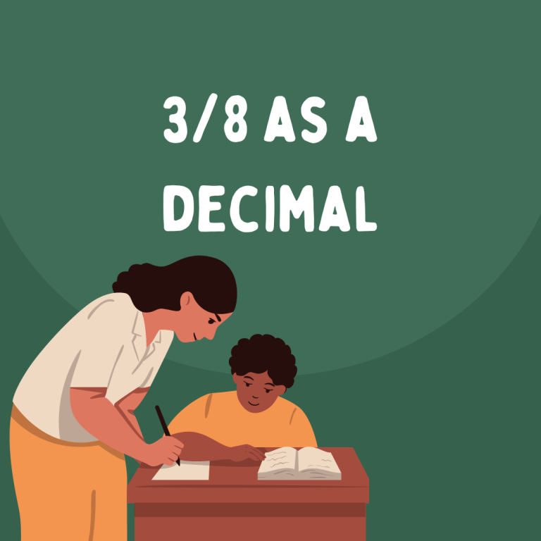 What is 3/8 as a decimal?